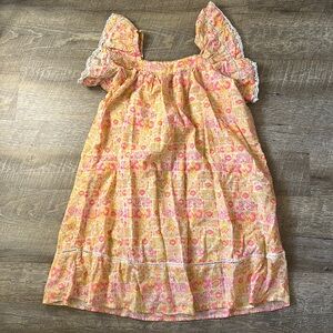 Louise Misha Kids Boho Floral Dress Size 10